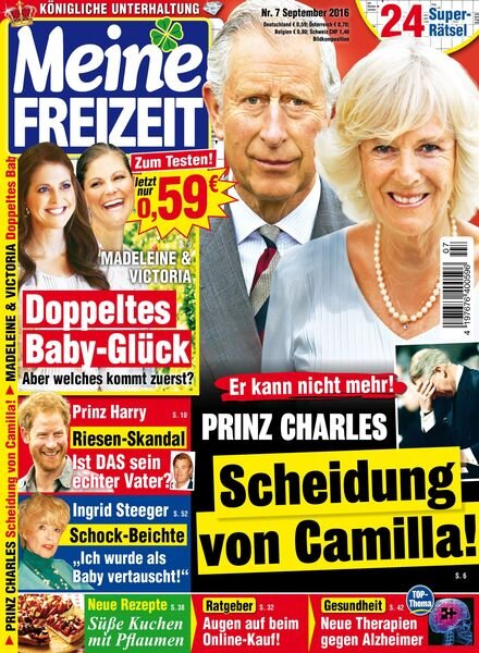 Meine Freizeit – 03 August 2016 Cover