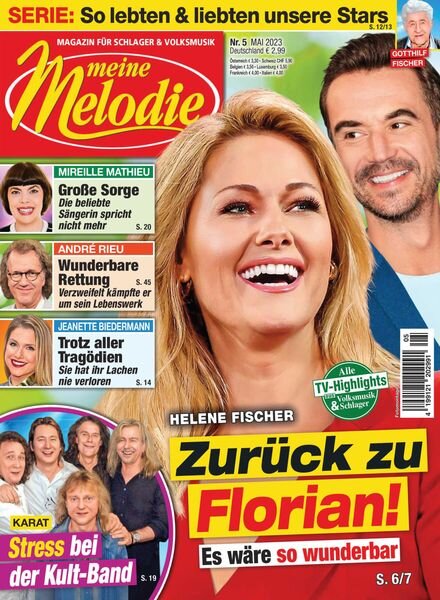 Meine Melodie – 13 April 2023 Cover