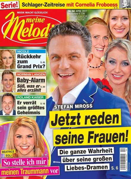 Meine Melodie – 23 Marz 2017 Cover