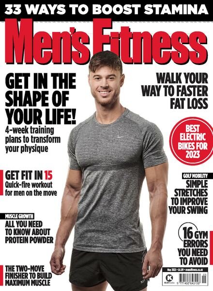 Men’s Fitness UK – May 2023 Cover