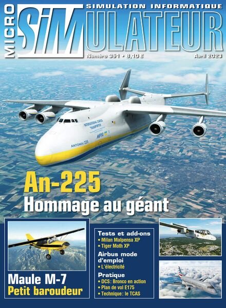 Micro Simulateur – Avril 2023 Cover