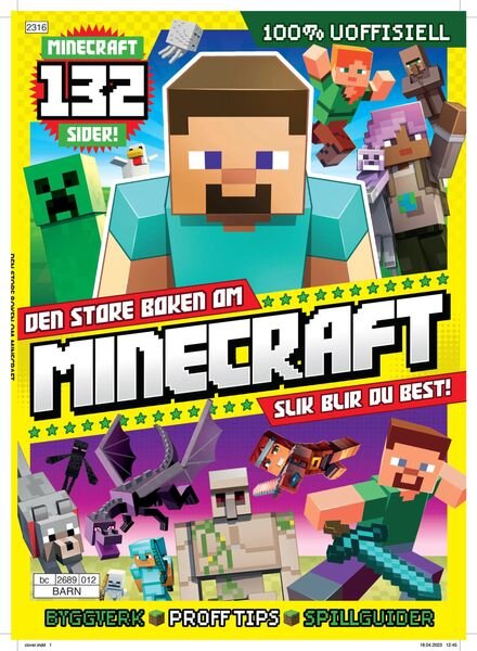 Minecraft Norge – april 2023 Cover