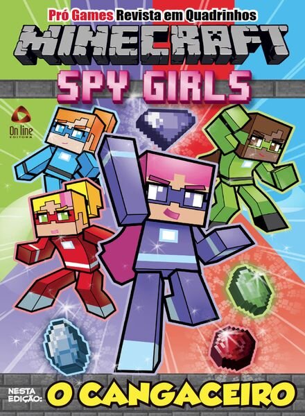 Minecraft Revista em Quadrinhos – outubro 2022 Cover