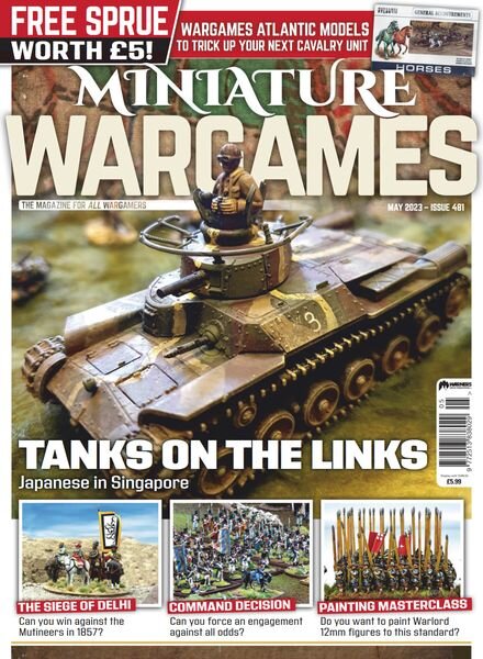 Miniature Wargames – May 2023 Cover
