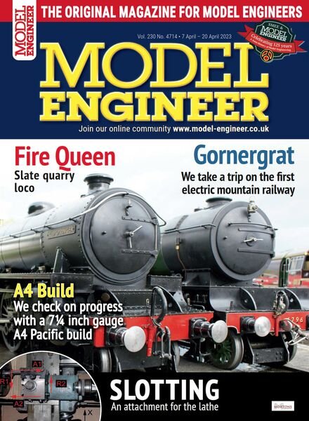 Model Engineer – 07 April 2023 Cover