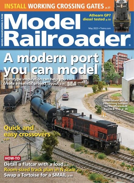 Model Railroader – May 2023 Cover