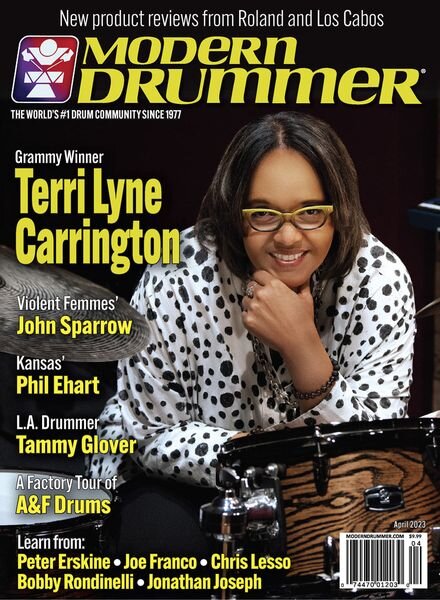 Modern Drummer Magazine – April 2023 Cover