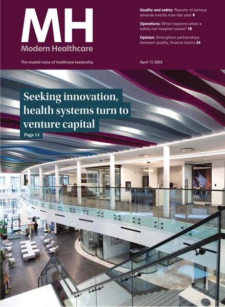 Modern Healthcare – April 17 2023 Cover