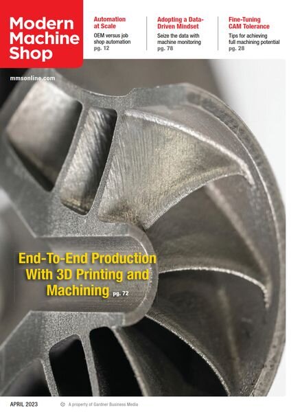 Modern Machine Shop – April 2023 Cover