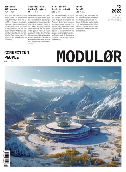Modulor – April 2023 Cover