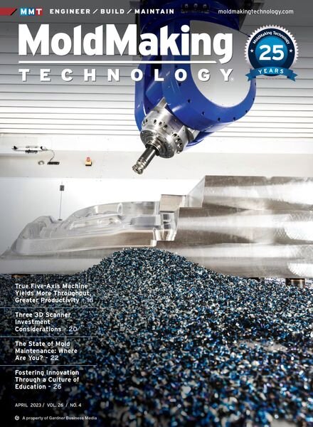 MoldMaking Technology – April 2023 Cover