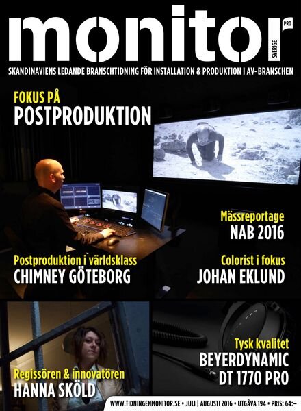 Monitor – 17 juni 2016 Cover