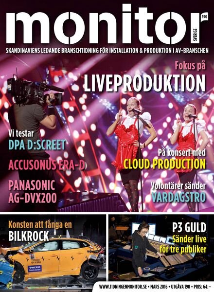 Monitor – 26 februari 2016 Cover