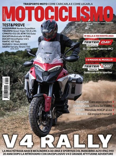 Motociclismo Italia – 08 aprile 2023 Cover