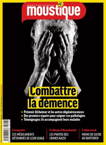 Moustique Magazine – 19 Avril 2023 Cover