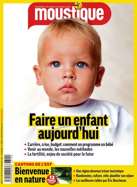 Moustique Magazine – 5 Avril 2023 Cover