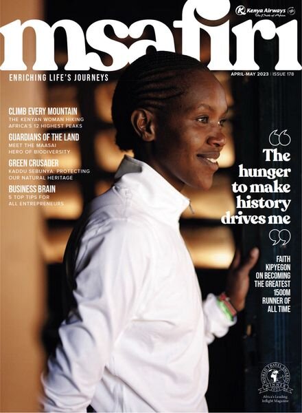 Msafiri – April 2023 Cover