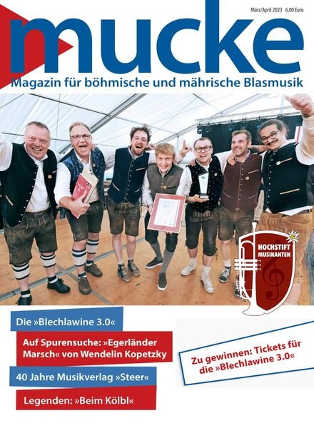 mucke – Marz 2023 Cover