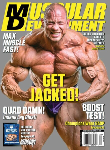 Muscular Development – May 2023 Cover