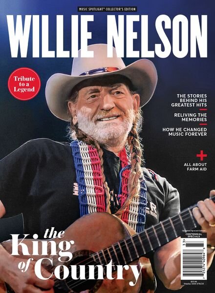 Music Spotlight Collector’s Edition Willie Nelson – The King Of Country – April 2023 Cover