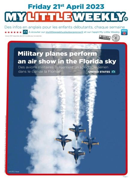 My Little Weekly – 21 avril 2023 Cover