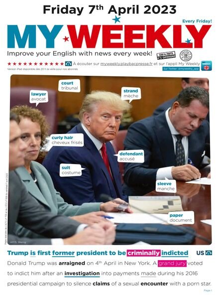 My Weekly Fr – 07 avril 2023 Cover