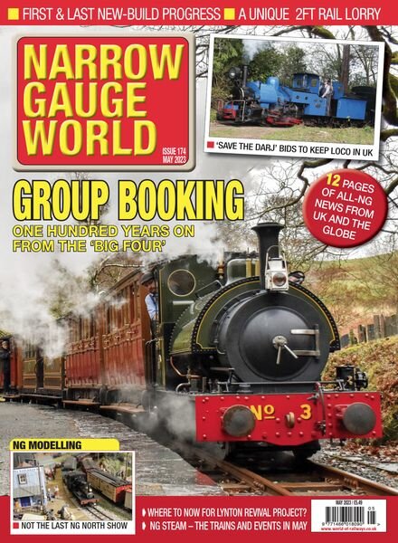 Narrow Gauge World – Issue 174 – May 2023 Cover