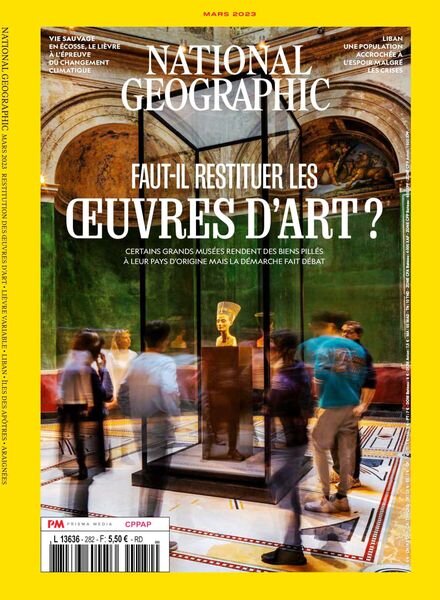 National Geographic France – Mars 2023 Cover