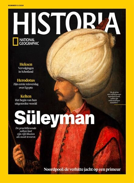 National Geographic Historia Netherlands – oktober 2020 Cover