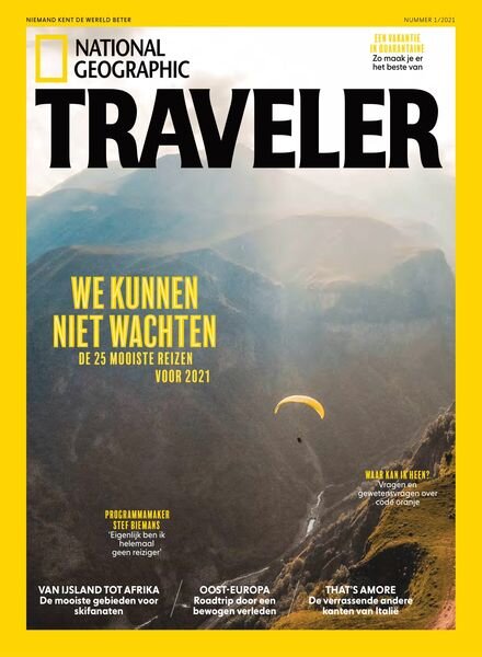 National Geographic Traveler Nederland – januari 2020 Cover
