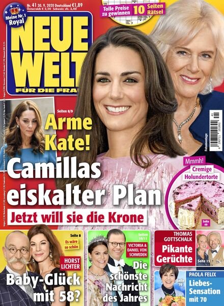 Neue Welt – 30 September 2020 Cover