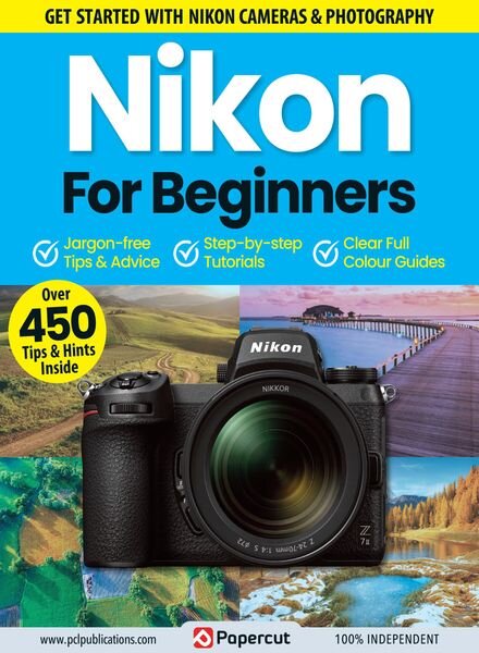 Nikon For Beginners – April 2023 Cover