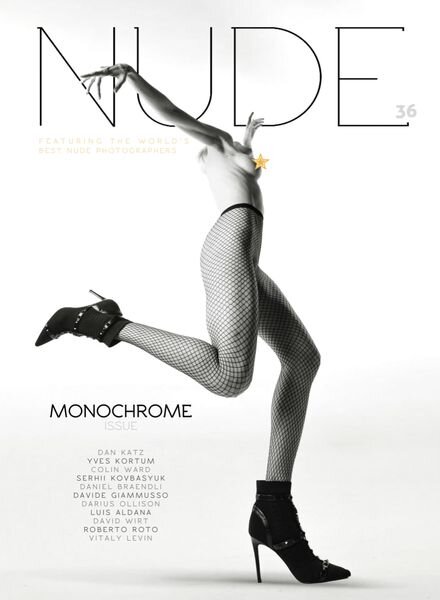 NUDE Magazine – Issue 36 Monochrome Issue – April 2023 Cover