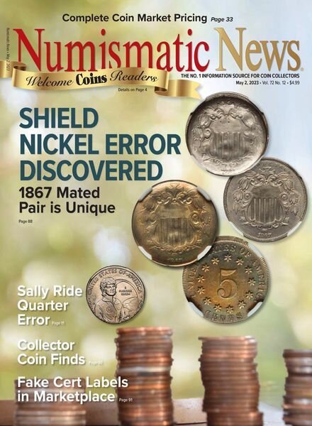 Numismatic News – 21 April 2023 Cover