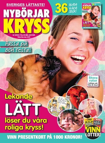 Nyborjarkryss – 11 augusti 2015 Cover