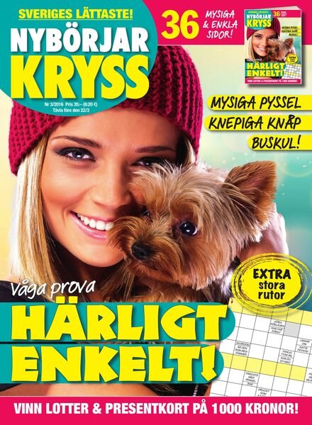 NybOrjarkryss – 12 februari 2016 Cover