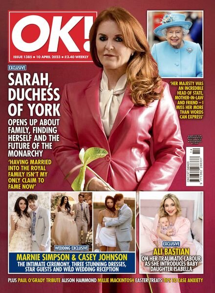 OK! Magazine UK – Issue 1385 – 10 April 2023 Cover