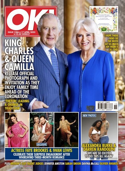 OK! Magazine UK – Issue 1386 – 17 April 2023 Cover