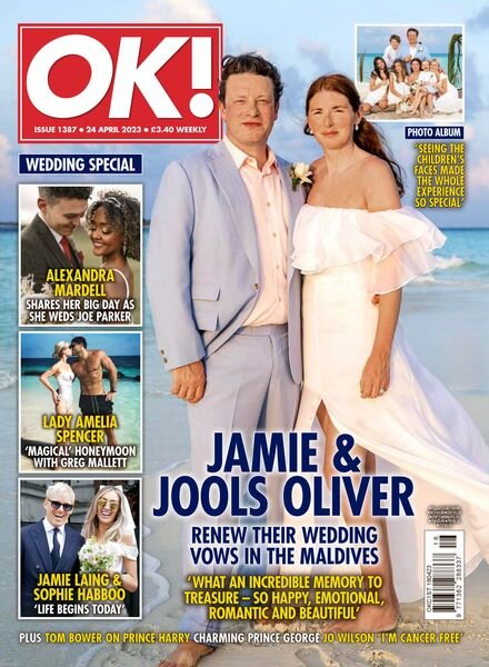 OK! Magazine UK – Issue 1387 – 24 April 2023 Cover