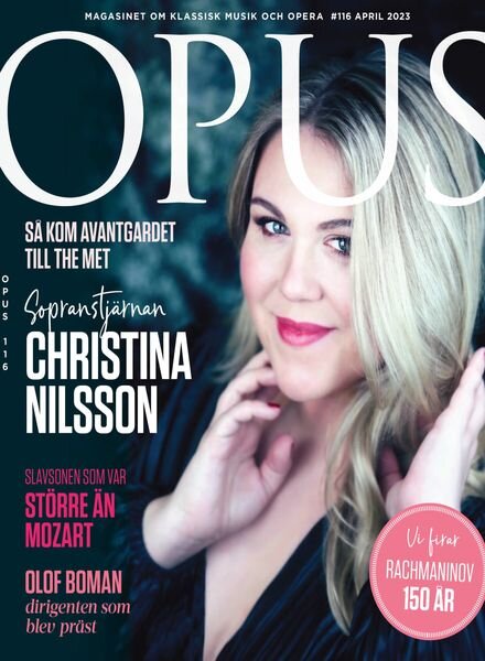 OPUS – april 2023 Cover