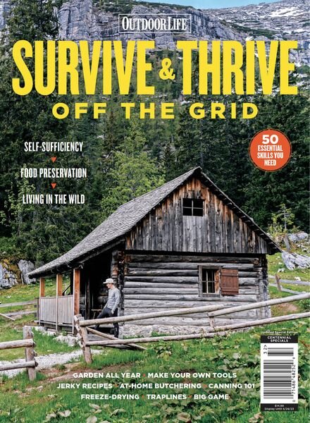 Outdoor Life Survive & Thrive Off The Grid – February 2023 Cover