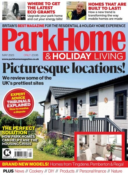 Park Home & Holiday Living – May 2023 Cover