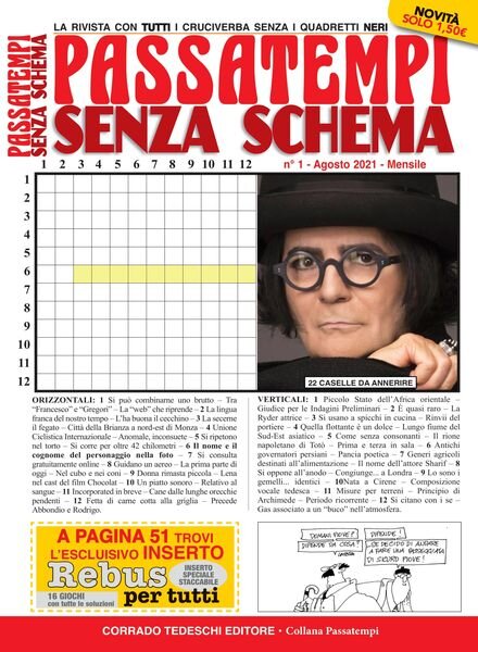 Passatempi Senza Schema – 01 luglio 2021 Cover