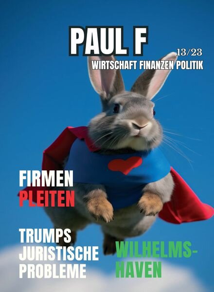 Paul F – 08 April 2023 Cover