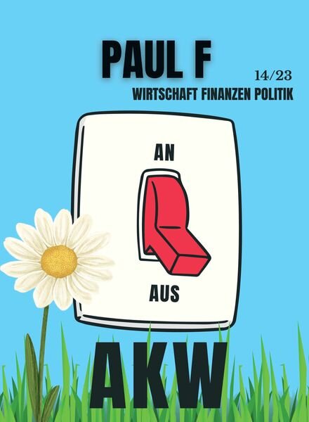 Paul F – 15 April 2023 Cover