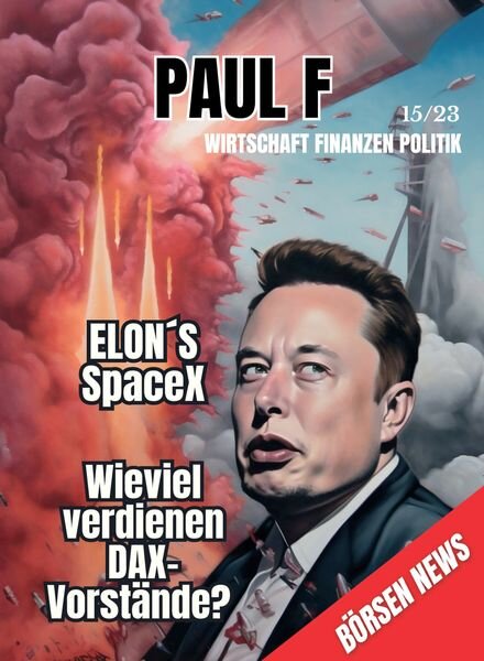 Paul F – 22 April 2023 Cover