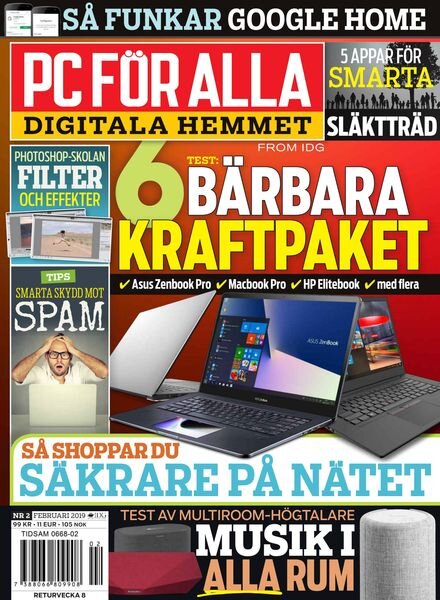 PC for Alla – 28 januari 2019 Cover