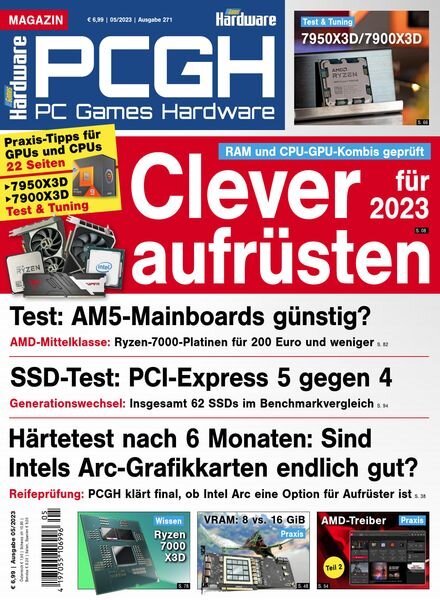 PC Games Hardware – Mai 2023 Cover