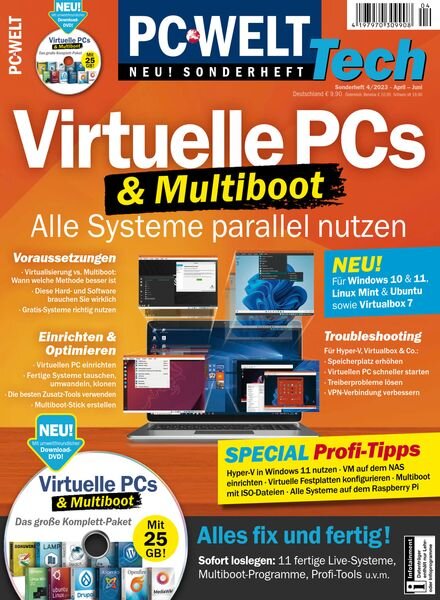 PC-Welt Sonderheft Tech – April-Juni 2023 Cover