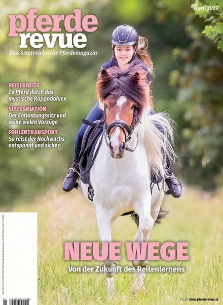 Pferderevue – April 2023 Cover